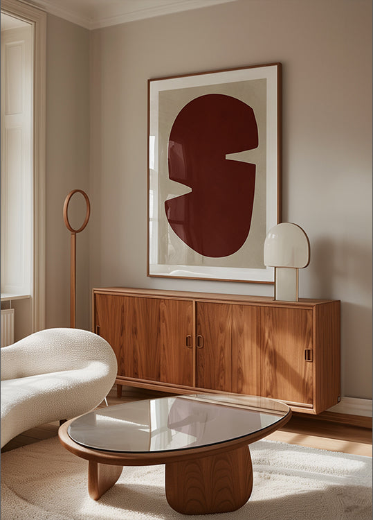 Modern organic art 8 Poster