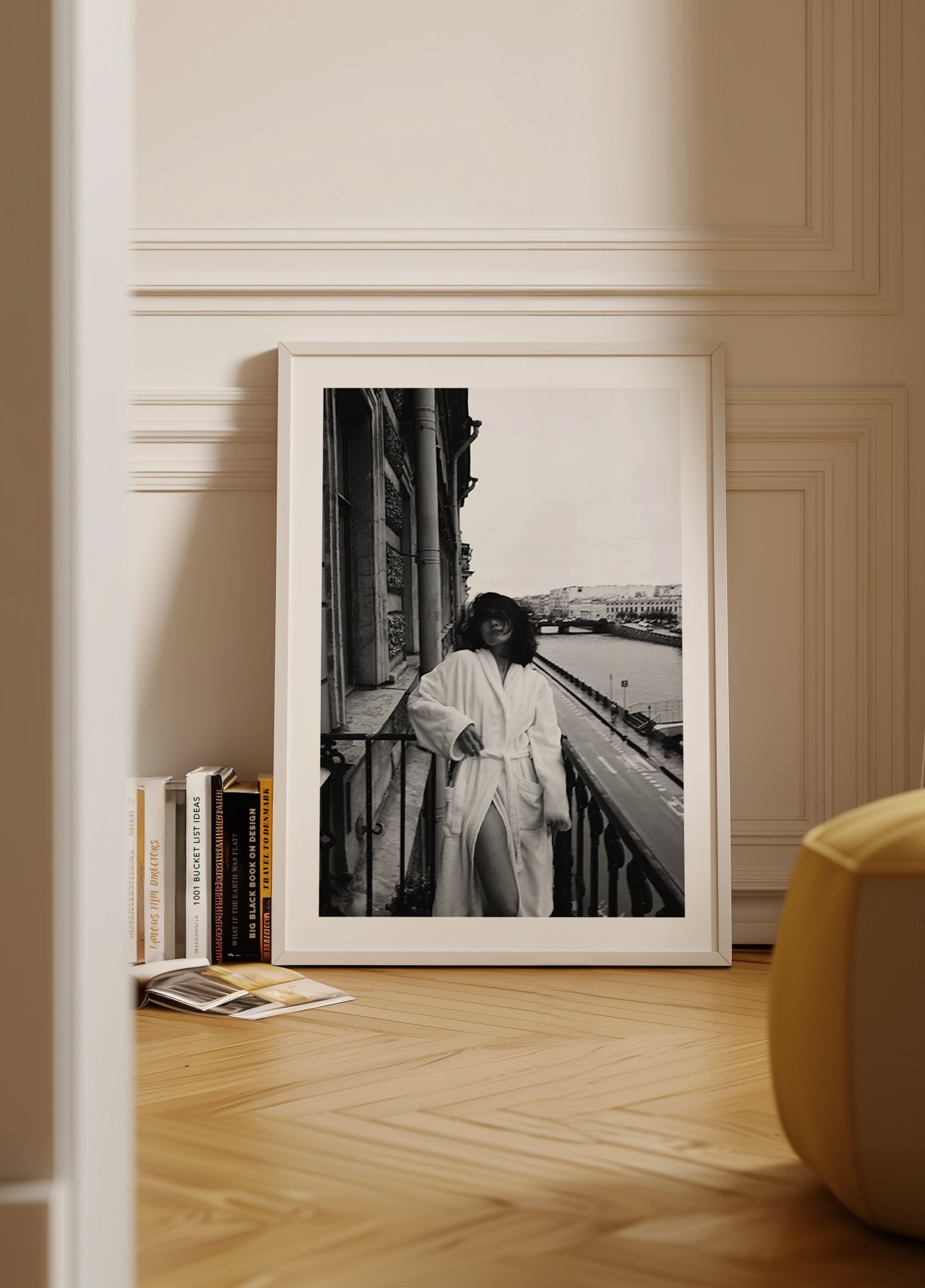 Morning On The Balcony Poster