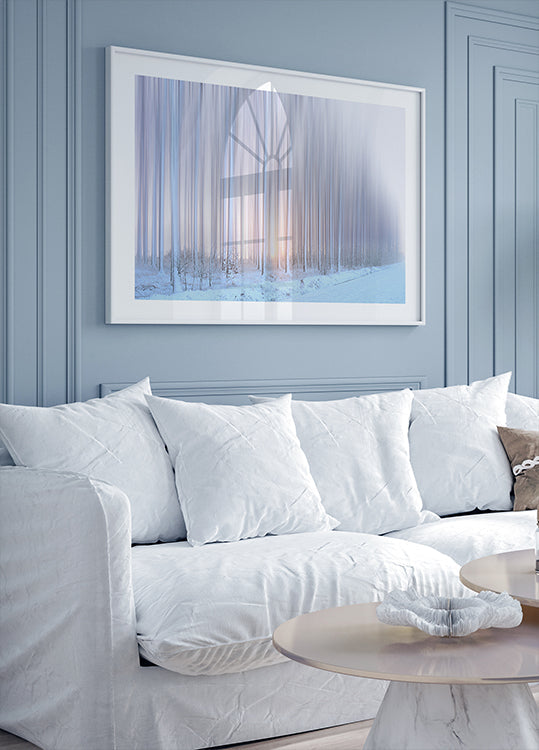 a curtain of trees Poster