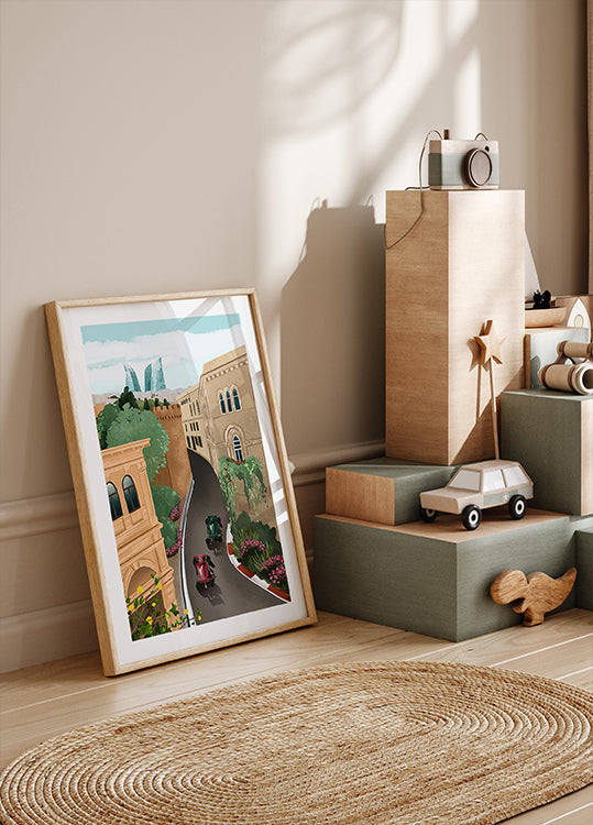 Baku Azerbaijan Poster