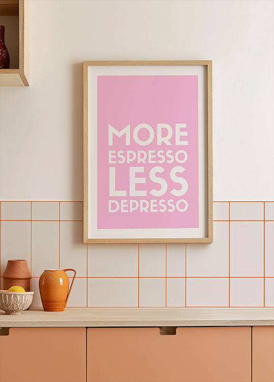 Espresso Depresso Poster