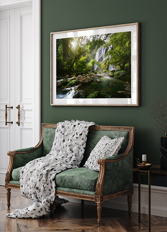 Mountain stream Poster