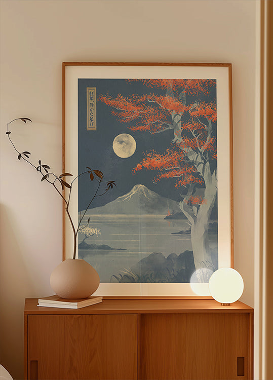 Crimson Leaves, Silent Steps Poster