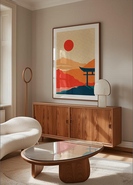 Sunset Delight Poster