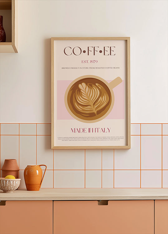 Italian Coffee Poster