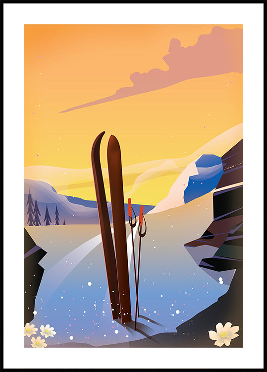 Ski Trip Plakat - Posterbox