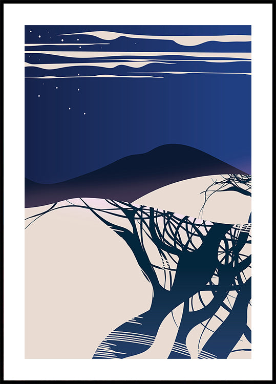 Winter Trees Plakat - Posterbox