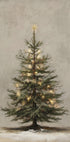 Vintage Christmas Tree Plakat - Posterbox