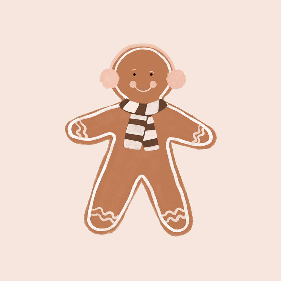 Gingerbread Man II Plakat - Posterbox