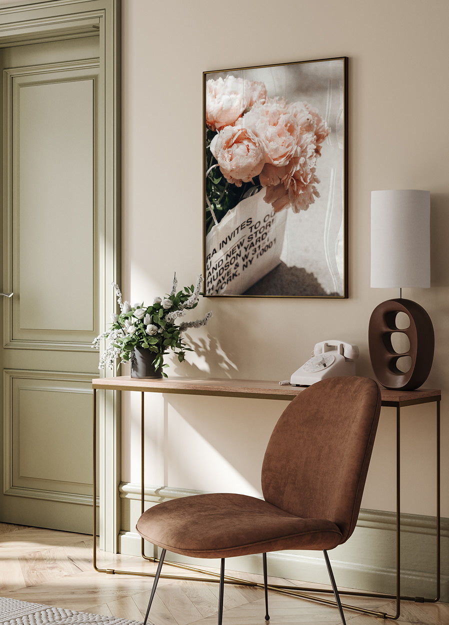 Package of Peonies Poster - Posterbox.dk