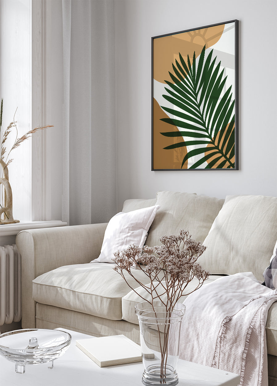 Palm Leaf Poster - Posterbox.dk