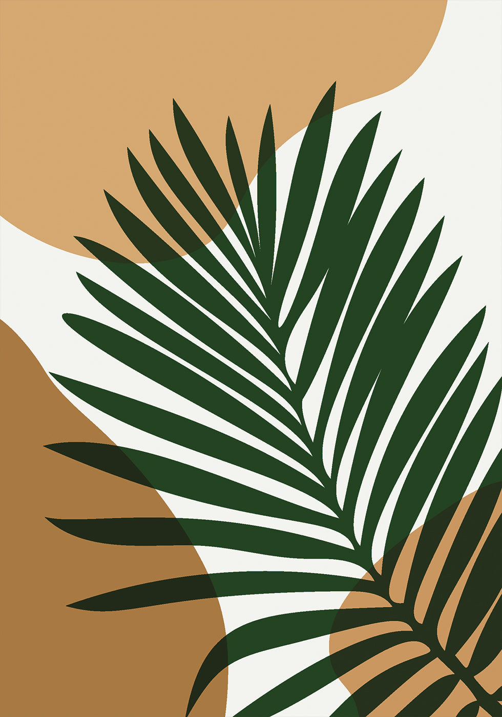 Palm Leaf Poster - Posterbox.dk