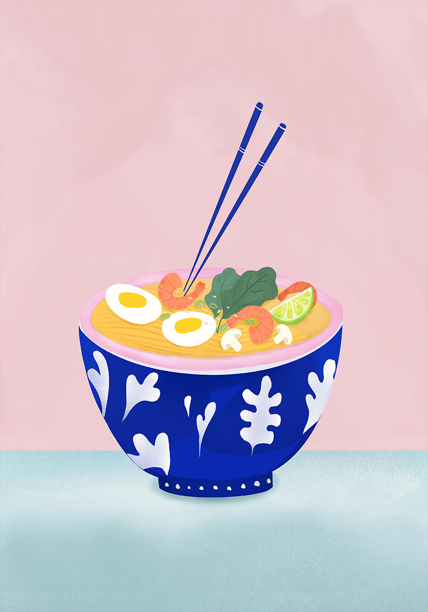 Ramen Bowl Plakat - Posterbox