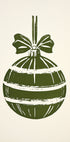 Christmas Ornament Green Plakat - Posterbox