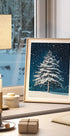 Winter Snowy Pine Tree Plakat - Posterbox