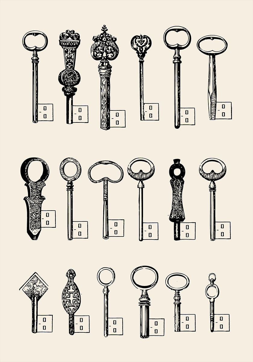Usb Keys Poster