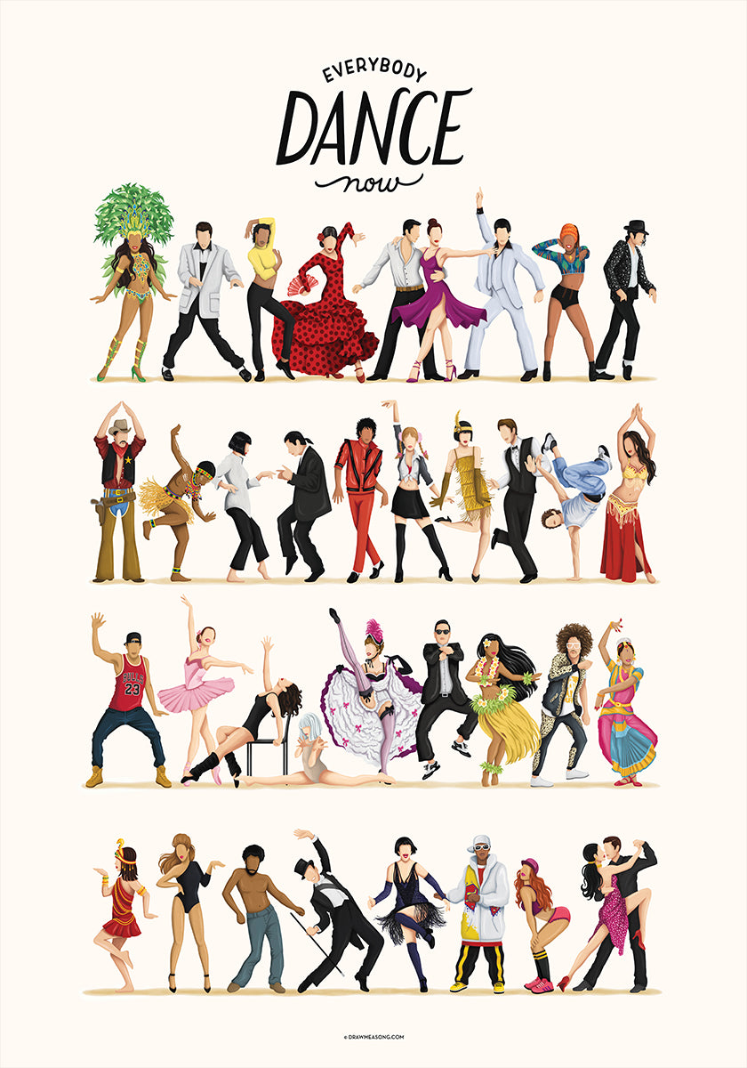Everybody Dance Now Poster