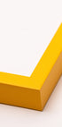 Yellow wooden frame - Posterbox.dk