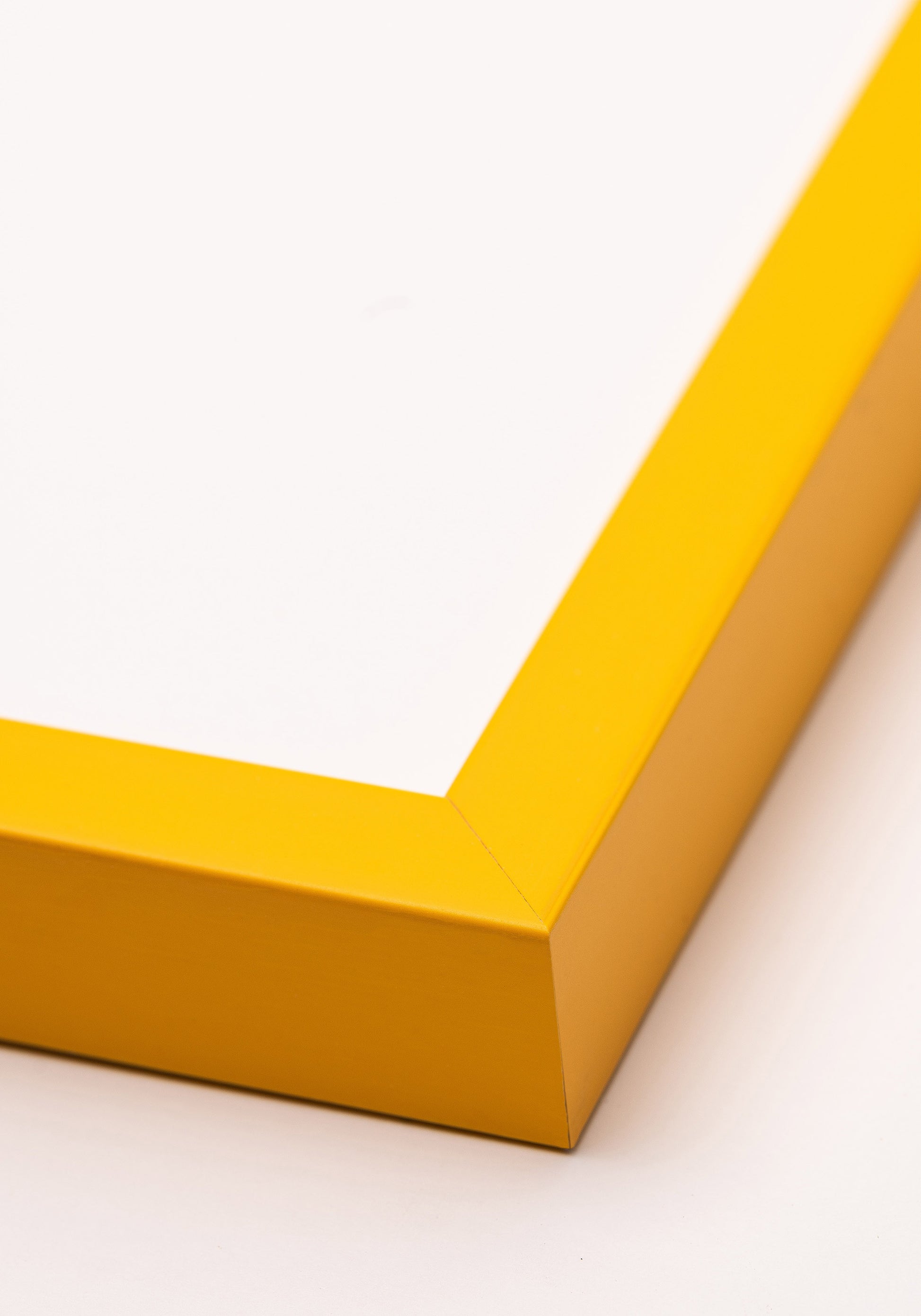 Yellow wooden frame - Posterbox.dk