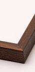 Dark Brown Wooden Frame - Posterbox.dk