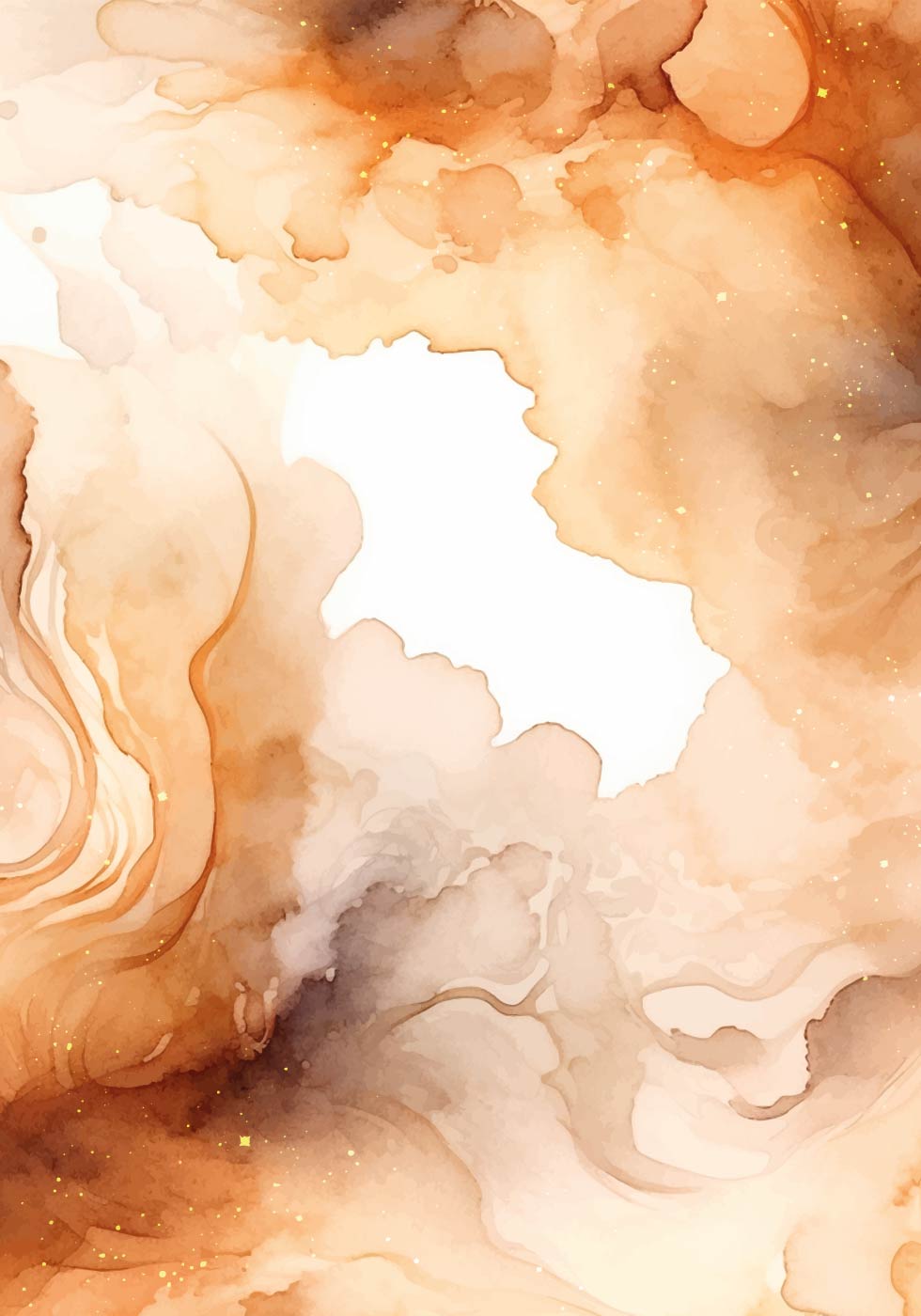 Abstraction in Autumn Colors Poster - Posterbox.dk