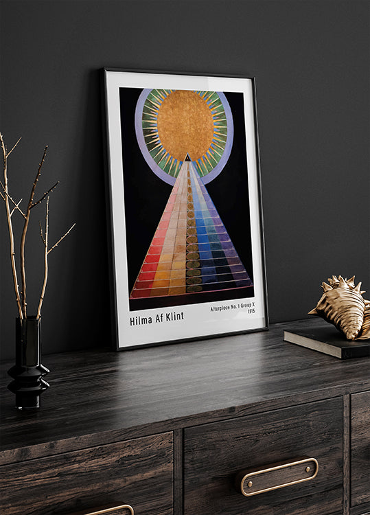 Altarpiece No. 1, Group X by Hilma af Klint Poster - Posterbox.dk
