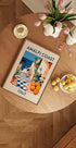 Amalfi Coast Print, Italy Travel Poster, Citrus Terrace Art, Mediterranean Summer Poster - Posterbox.dk