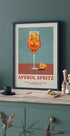 Aperol Spritz Cocktail Recipe Poster - Posterbox.dk