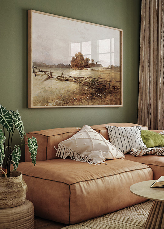 Autumn Landscape by Charles Ethan Poster - Posterbox.dk