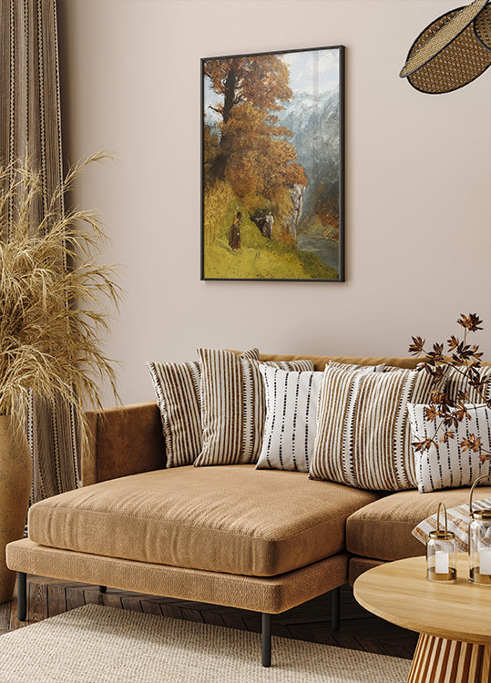 Autumn Landscape by Gustave Courbet Poster - Posterbox.dk