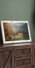 Autumn Morning by the Lake Poster - Posterbox.dk