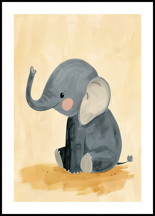 Baby Elephant Poster - Posterbox.dk
