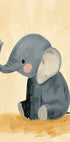 Baby Elephant Poster - Posterbox.dk