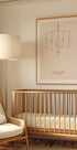 Baby Mobile, Pastel Nursery Personalized Poster - Posterbox.dk