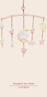 Baby Mobile, Pastel Nursery Personalized Poster - Posterbox.dk