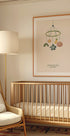 Baby Toy Mobile, Personalized Birth Poster - Posterbox.dk