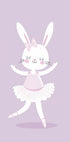 Ballerina Bunny Poster - Posterbox.dk