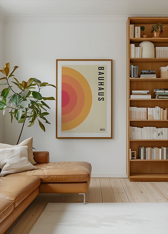 Bauhaus 1923, Geometric Abstract Poster - Posterbox.dk