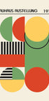 Bauhaus Austellung 1919, Geometric Abstract Poster - Posterbox.dk