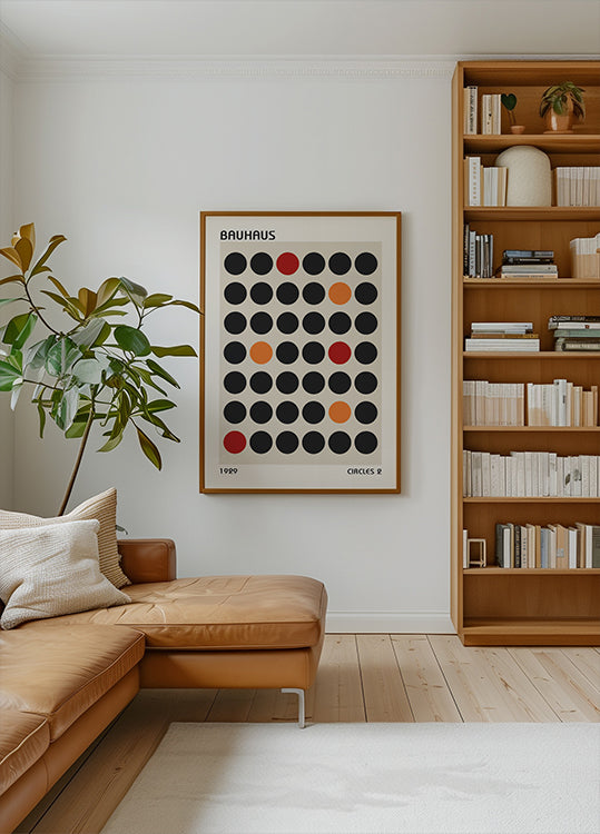 Bauhaus Circles 2 Poster - Posterbox.dk