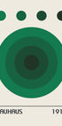 Bauhaus Colors Green Poster - Posterbox.dk