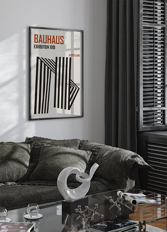 Bauhaus Exhibition 1919 Poster - Posterbox.dk