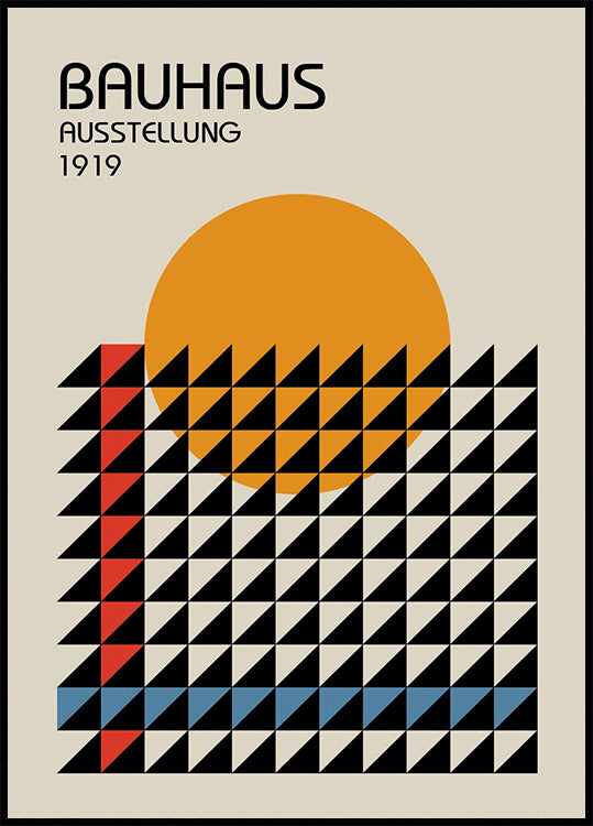 Bauhaus Exhibition Poster - Posterbox.dk
