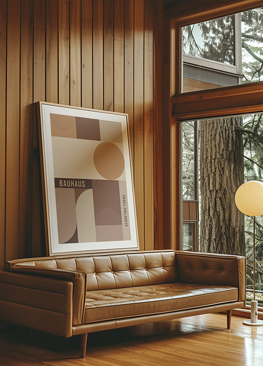 Bauhaus Geometric Forms Poster - Posterbox.dk