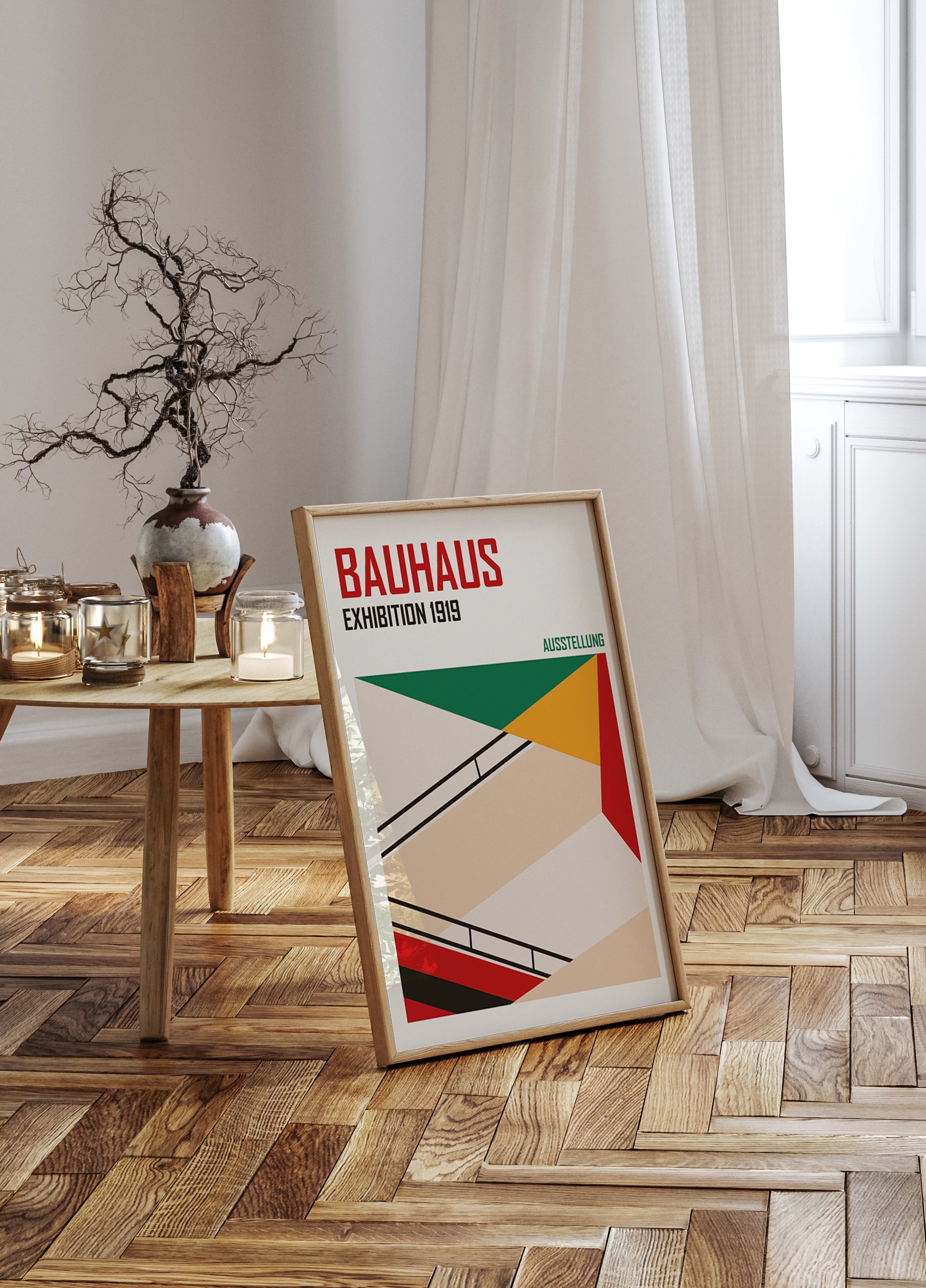 Bauhaus Staircase Poster - Posterbox.dk