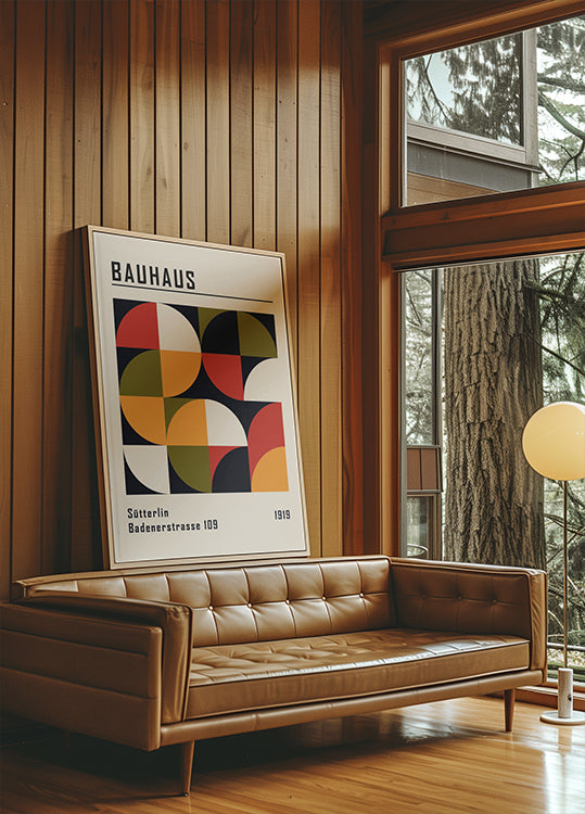 Bauhaus Sütterlin Badenerstrasse No.1 Poster - Posterbox.dk