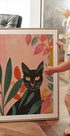 Black Cat in Jungle Poster - Posterbox.dk