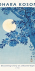 Blossoming Cherry on a Moonlit Night, 1932, Ohara Koson Poster - Posterbox.dk