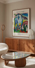 Blue Horse I, Franz Marc Poster - Posterbox.dk