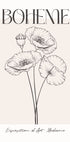 Boheme Poppies Art Poster - Posterbox.dk